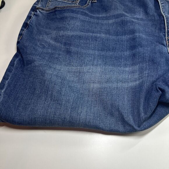 Lane Bryant Jeans Womens 26 Blue Mid Rise Boyfriend Embellished Denim NWT $90 - Picture 3 of 13